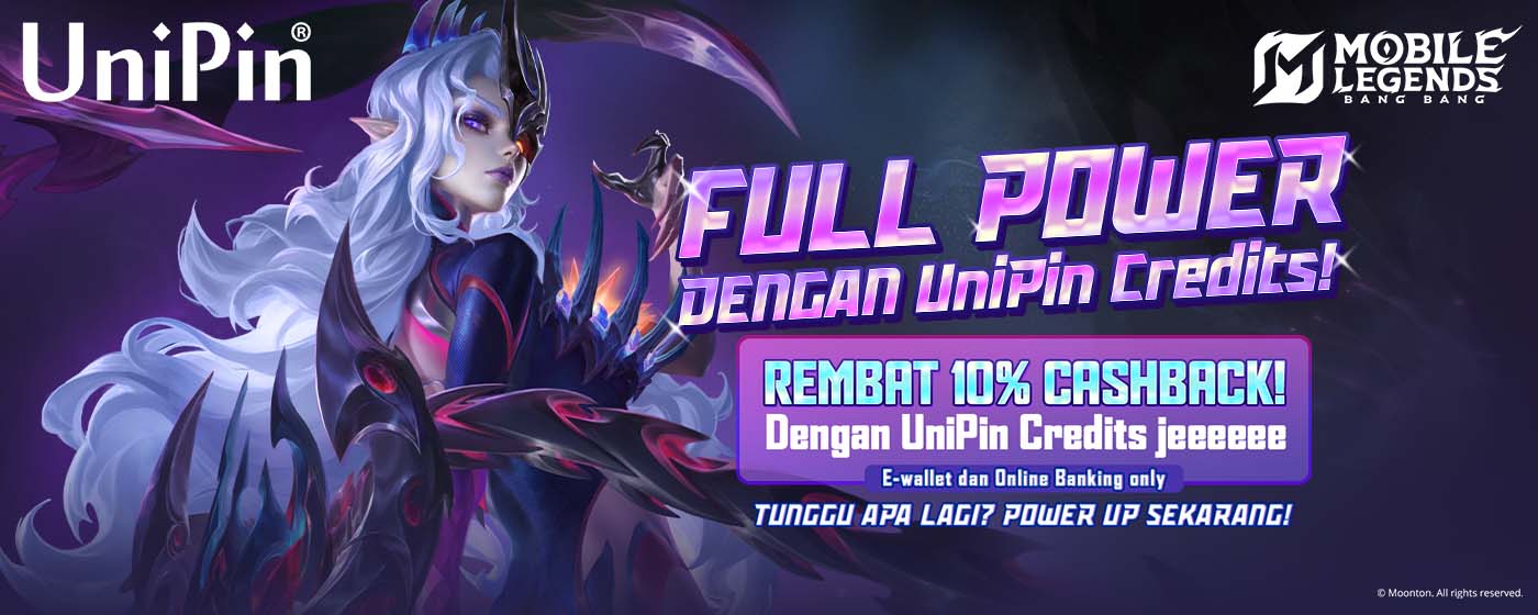 Jom Power Up dengan UniPin Credits! ⚡🔥